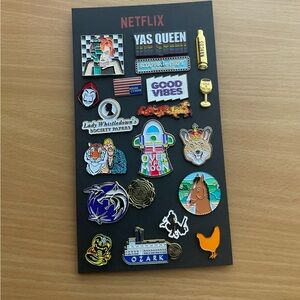 Netflix pin lot Limited Edition Original Collection